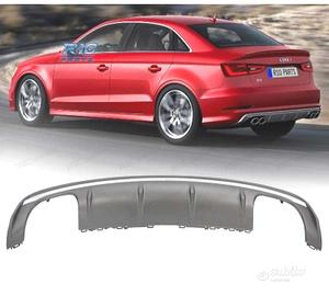 DIFFUSORE AUDI A3 8V SEDAN 13-16 LOOK S3