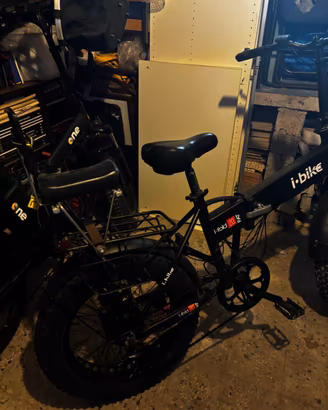 Bici elettrica pieghevole I-bike