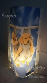 Lampada a tema cuccioli di cane