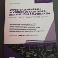 Libro per preparazione alConcorso scuola infanzia