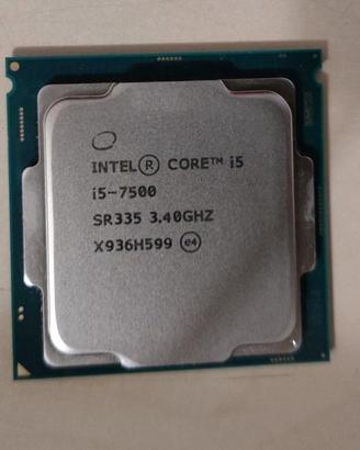CPU Intel i5-7500 socket 1151 3.4ghz Quad core