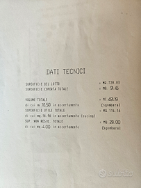 Vendo terreno edificabile