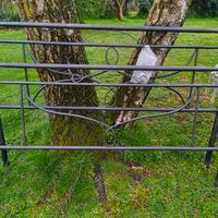 Letto matrimoniale in ferro 