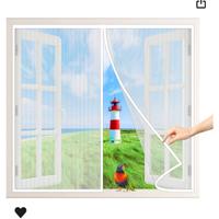 Zanzariera per finestra con chiusura magnetica