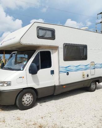 Camper mansardato Fiat Auto Roller 