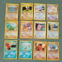 📦 Lotto 12 carte Pokémon vintage anni 1999/2001  