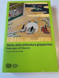 Libro Negri Letteratura Giappone Vol 1 Nuovo