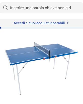 tavolo ping pong mini artengo