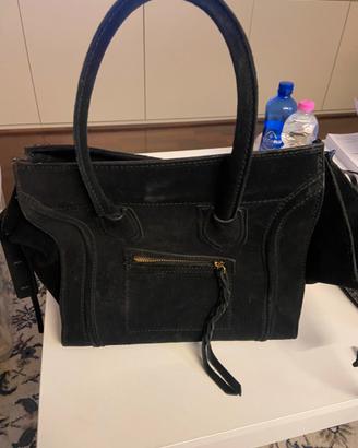 Borse nera grossa elegante donna