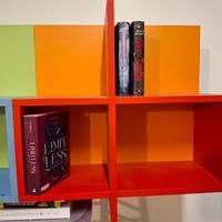 libreria fatta da falegname