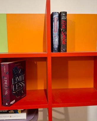 libreria fatta da falegname