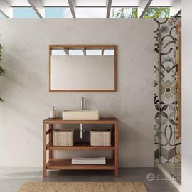 [NUOVO] Scaffale/Mobile sottolavabo in legno teak