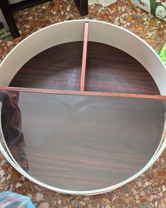 Tavolino Bar Rotondo Vintage '70 Design Space Age