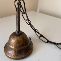 Lampadario tre luci da soffitto