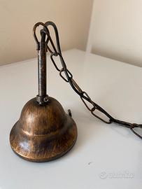 Lampadario tre luci da soffitto