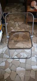 sedie  anni 60 vintage plia castelli