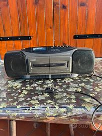 Radio cassetta Clock Timer philips mod AW-7404