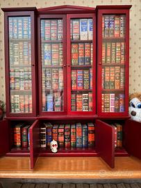 Mini libreria con testi di letteratura