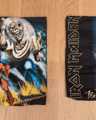 Due federe per cuscino Iron Maiden nuove