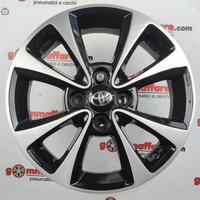 4 cerchi lega toyota yaris r15 lt2737