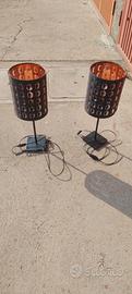 2  lampade/ abatjour.  particolari