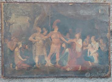 antico dipinto neoclassico storico