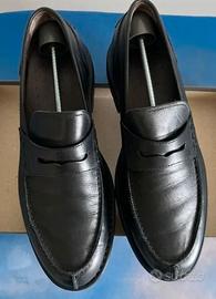 mocassini uomo Nero Giardini mis.43 pelle nero