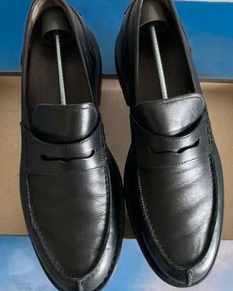 mocassini uomo Nero Giardini mis.43 pelle nero