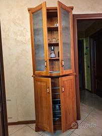credenza artigianale in ciliegio 