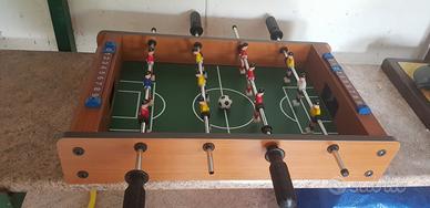 Calcio balilla biliardino da tavola