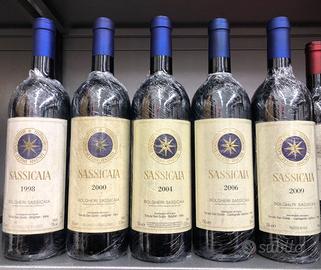 Sassicaia 1998 / 2000 / 2004 / 2006 / 2009 / 2016