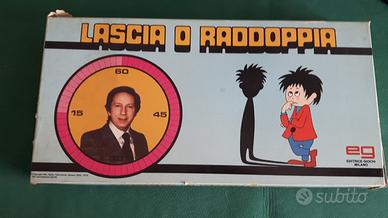 Gioco da tavolo lascia o raddoppia