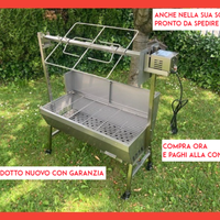 BARBECUE e GIRARROSTO Professionale NUOVO