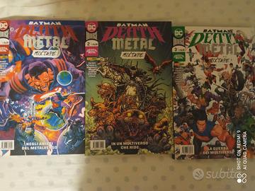 Fumetti dc Batman Death Metal mixtape