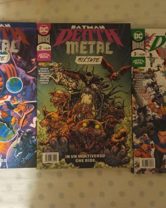 Fumetti dc Batman Death Metal mixtape