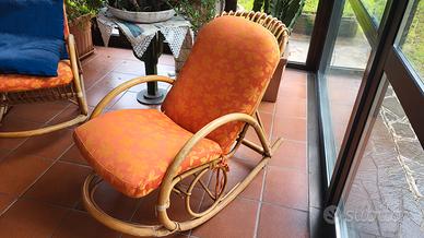 Coppia di Sedie a dondolo