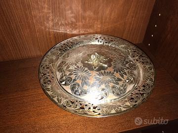 Biscottiera argento Sheffield