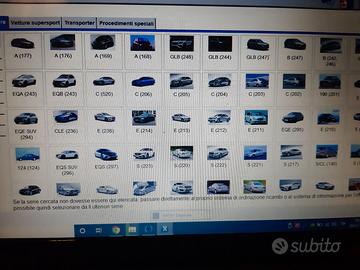 DIAGNOSI MERCEDES ISERNIA  2025 SMART CON PC I5 I7