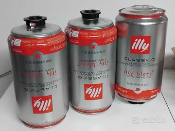 3 Barattoli Caffè Illy Vuoti