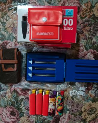 Kit macchinetta tripla riempitubi e accessori 