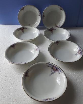 Vintage Ciotole in ceramica D.F. Cecoslovacca