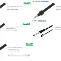 Stazione aria calda; con saldatore, digitale