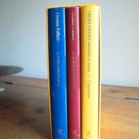 La trilogia di ORIANA FALLACI cofanetto NUOVO