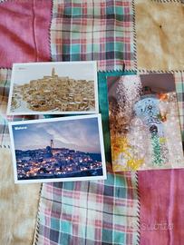 3 cartoline di Matera 