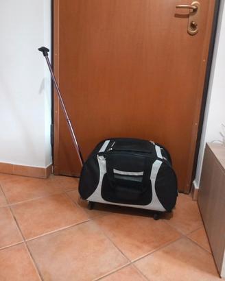 trasportino trolley per cani