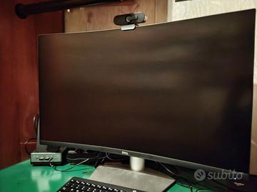 Monitor 4K Curvo 32" Dell S3221QS  - come nuovo