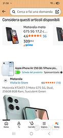 Smartphone Motorola G75