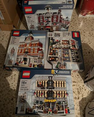 Lego Modulari Creator Expert Sigillati