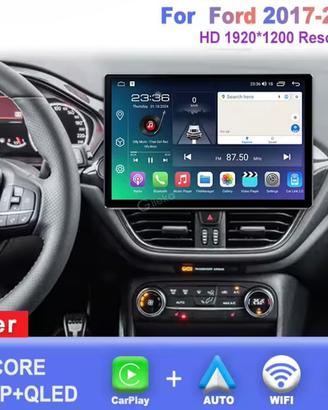 Schermo Autoradio Android 13.1” Ford Fiesta/Puma