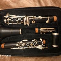 Clarinetto La Ripamonti 18 chiavi argentate ebano